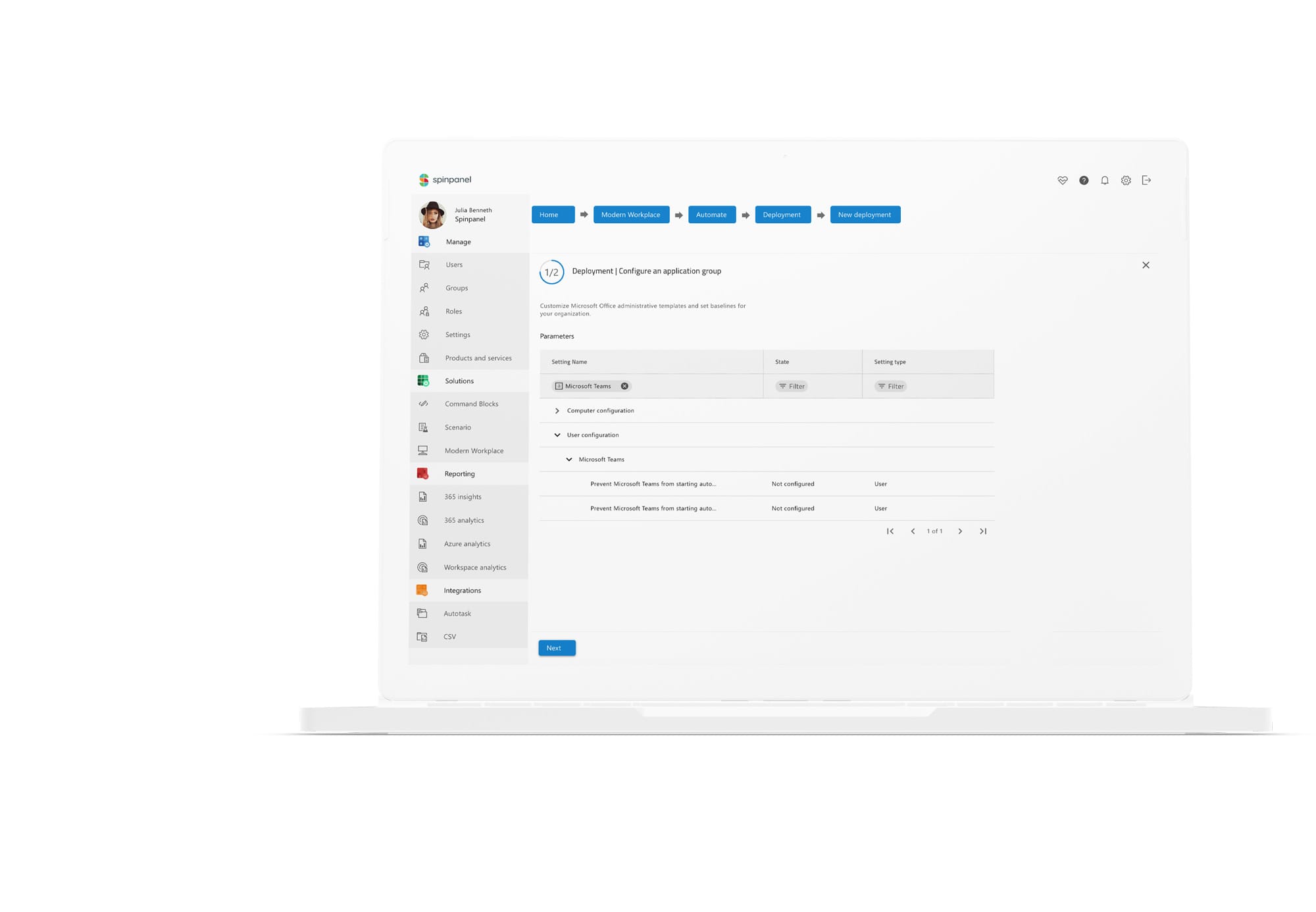 Workplace mockup device
